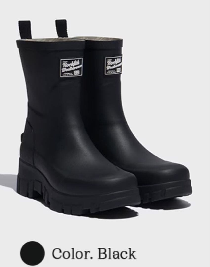 rockfish weatherwear ロックフィッシュ　レインブーツ　黒 楽天市場】【即納】 ロックフィッシュ ウェザーウェアー ROCKFISH