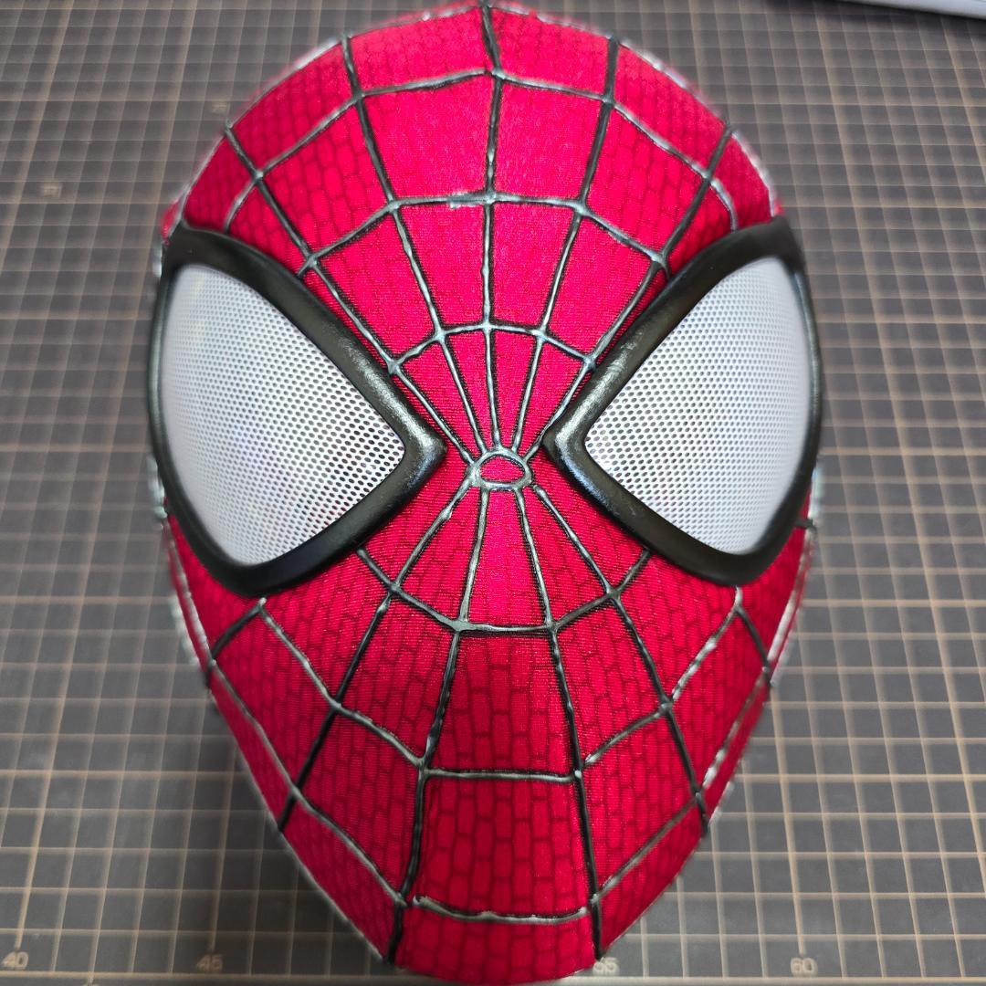 アメイジング スパイダーマン マスク 1/1 シェルマスク付 3D型 ラスト1