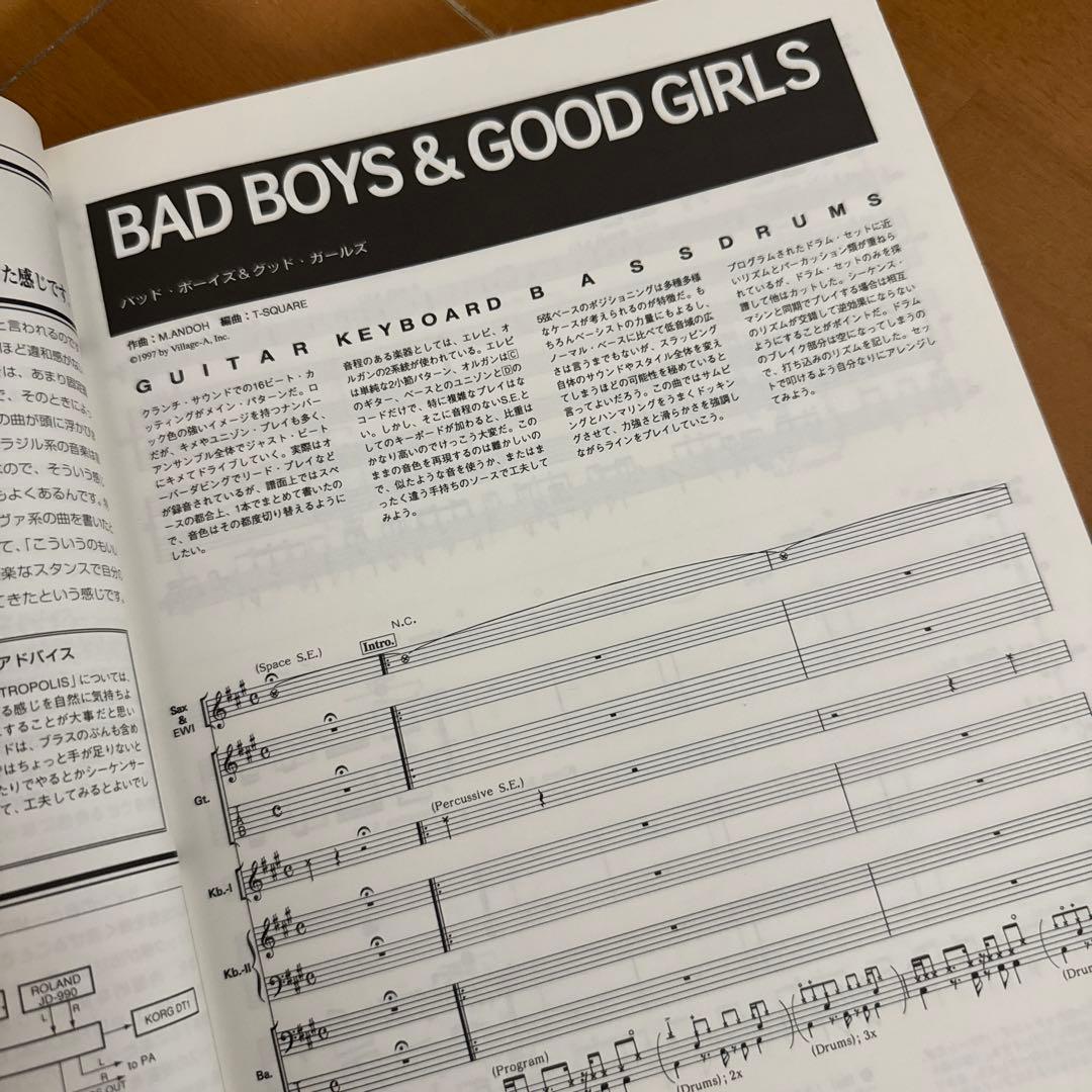 T-SQUARE BLUE IN RED バンドスコア - メルカリ