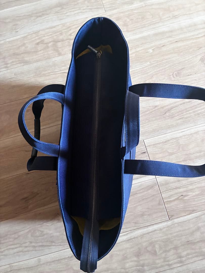 PEARLY GATES トートバッグ ネイビー 大容量 - メルカリ