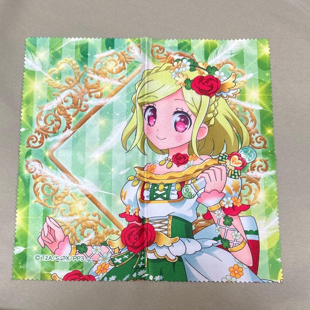 め*ぁ様 緑風ふわり プリパラ マイクロファイバーミニタオル アニメガ