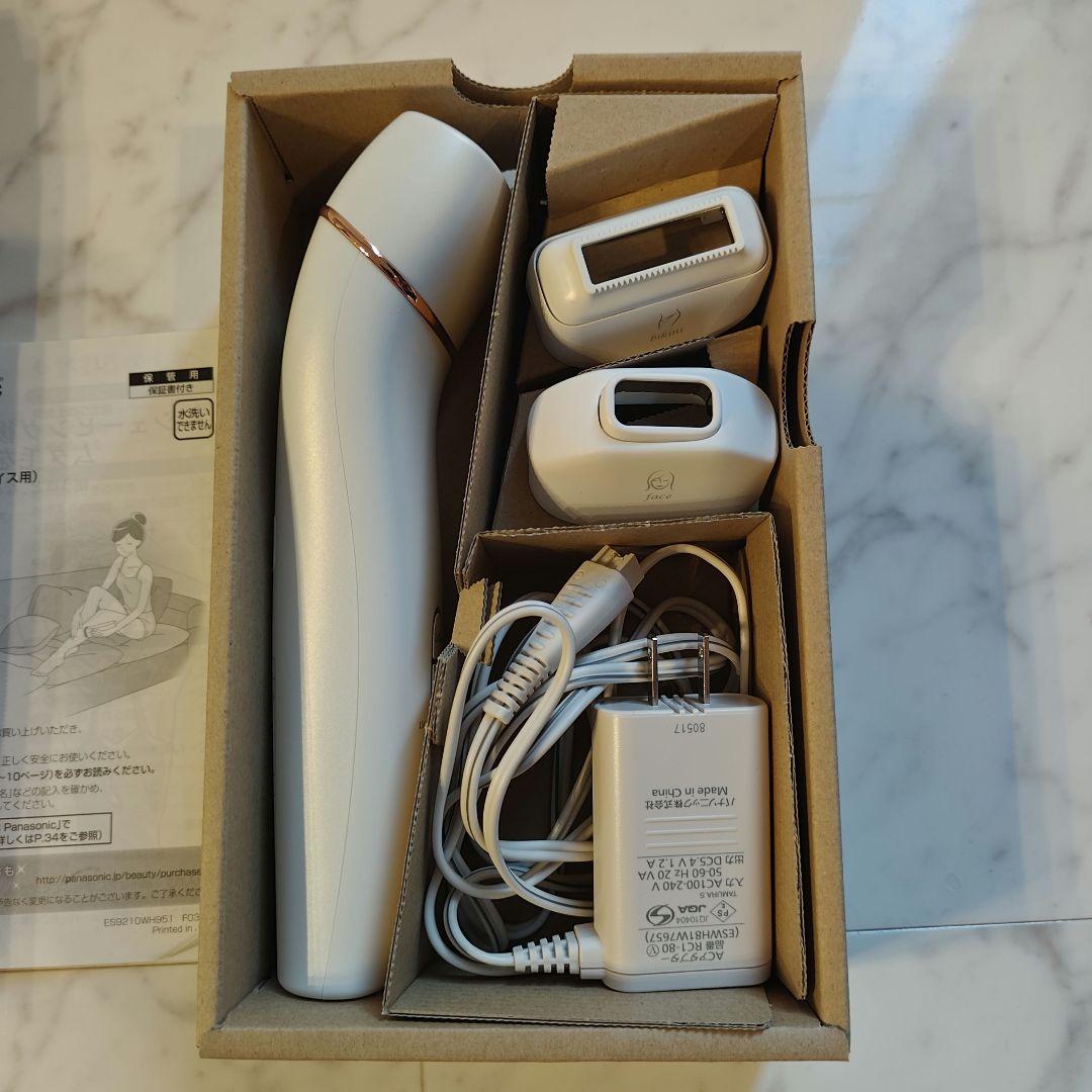 Panasonic 脱毛器 5段階調整付き - メルカリ