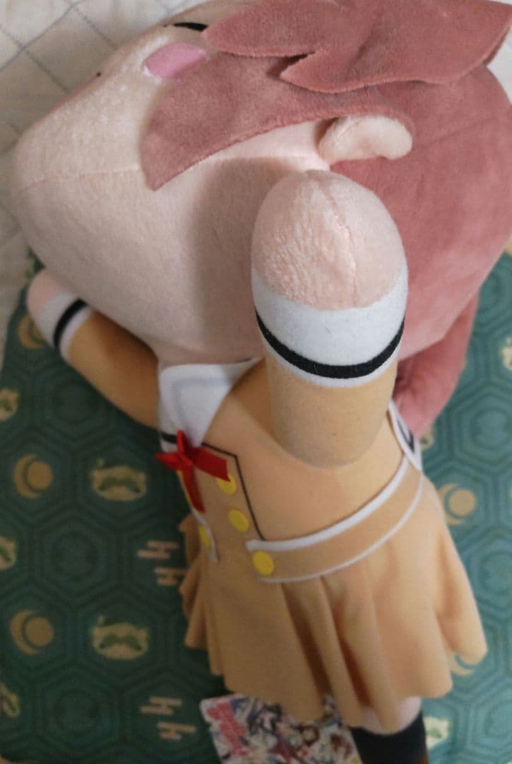 美品】バンドリ メガジャンボ寝そべりぬいぐるみ 山吹沙綾 ポッピン
