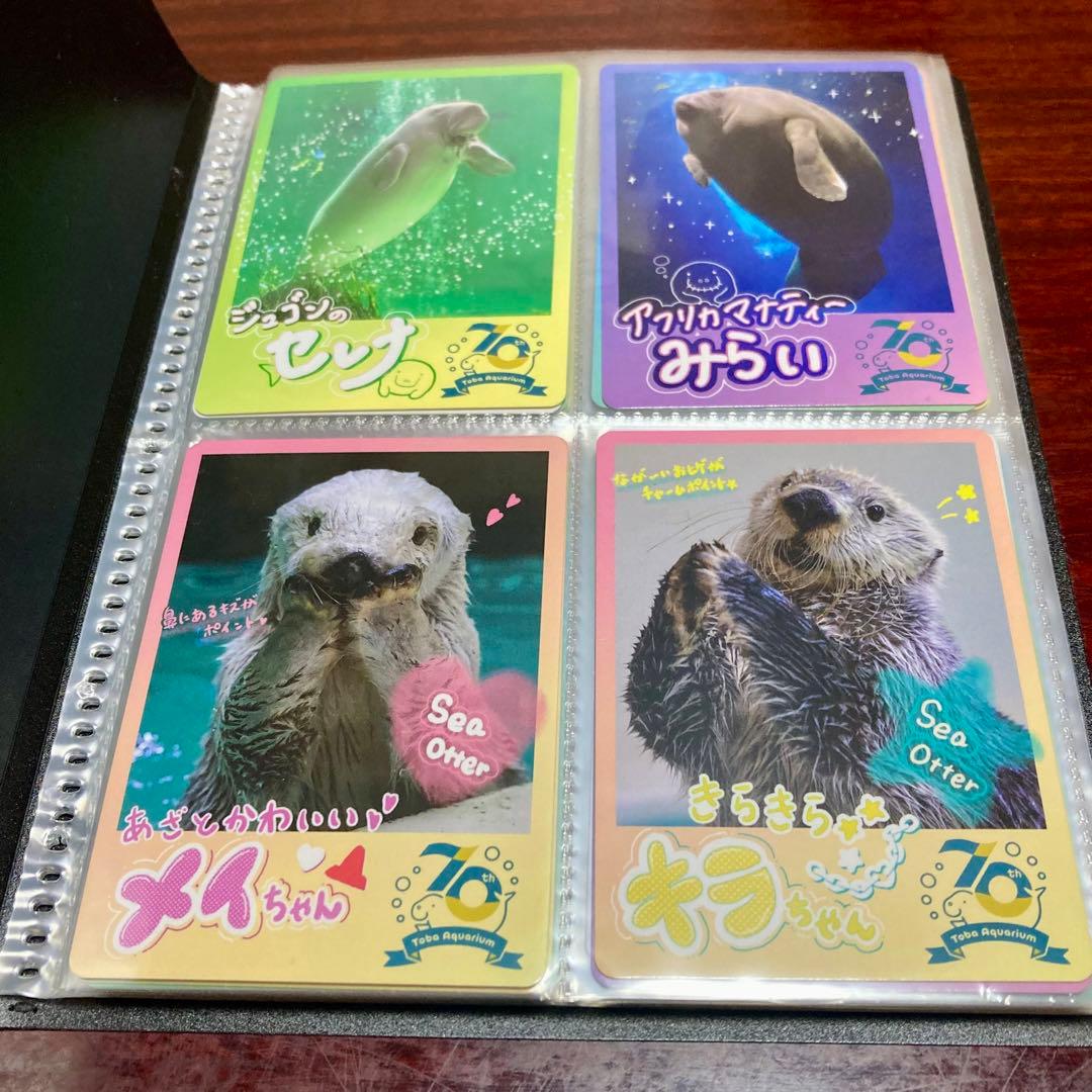 鳥羽水族館70周年記念コレクションカード72種 コンプリートセット
