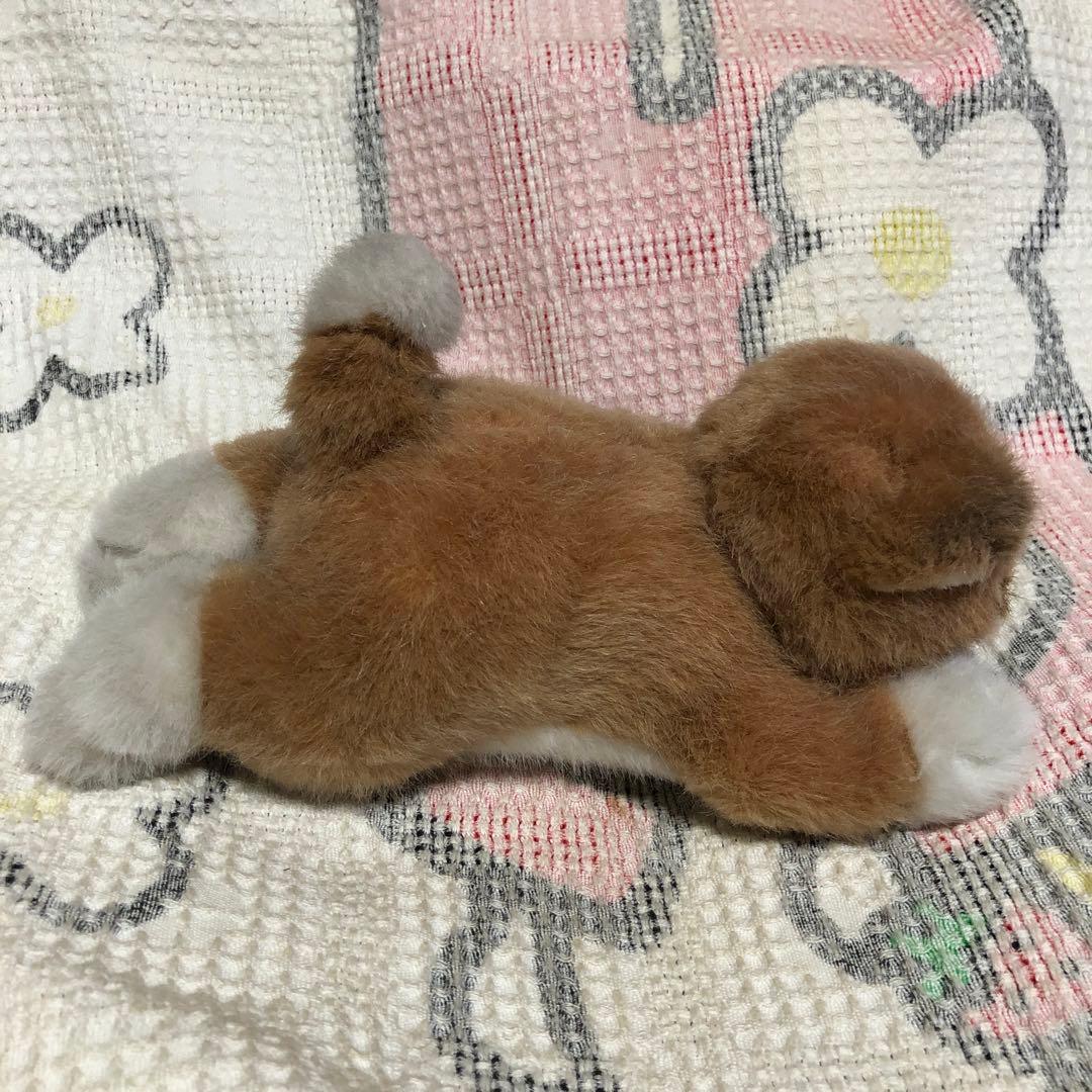 平成レトロ 1992 バンダイ×セキグチ製 鳴く 犬 ぬいぐるみ 中古品