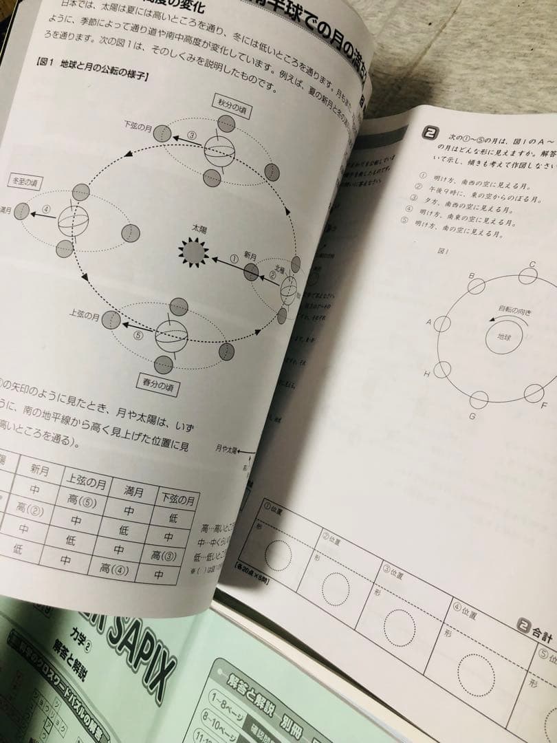 ㉓-t 希少未記入サピックスSAPIX 6年理科夏期講習サマーサピックス