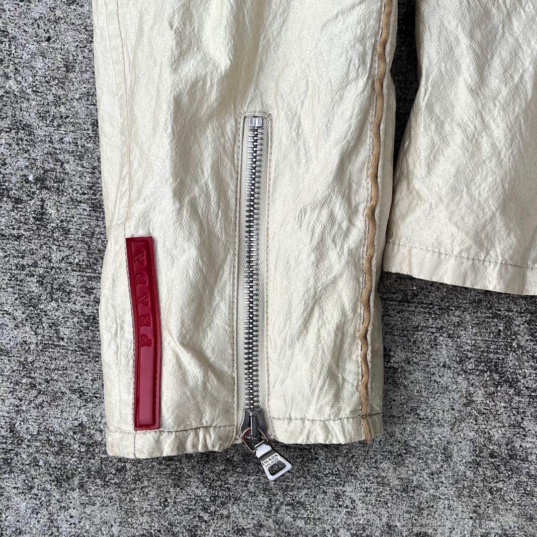 prada sport プラダスポーツ ナイロンジャケット ゴールド 深水光太