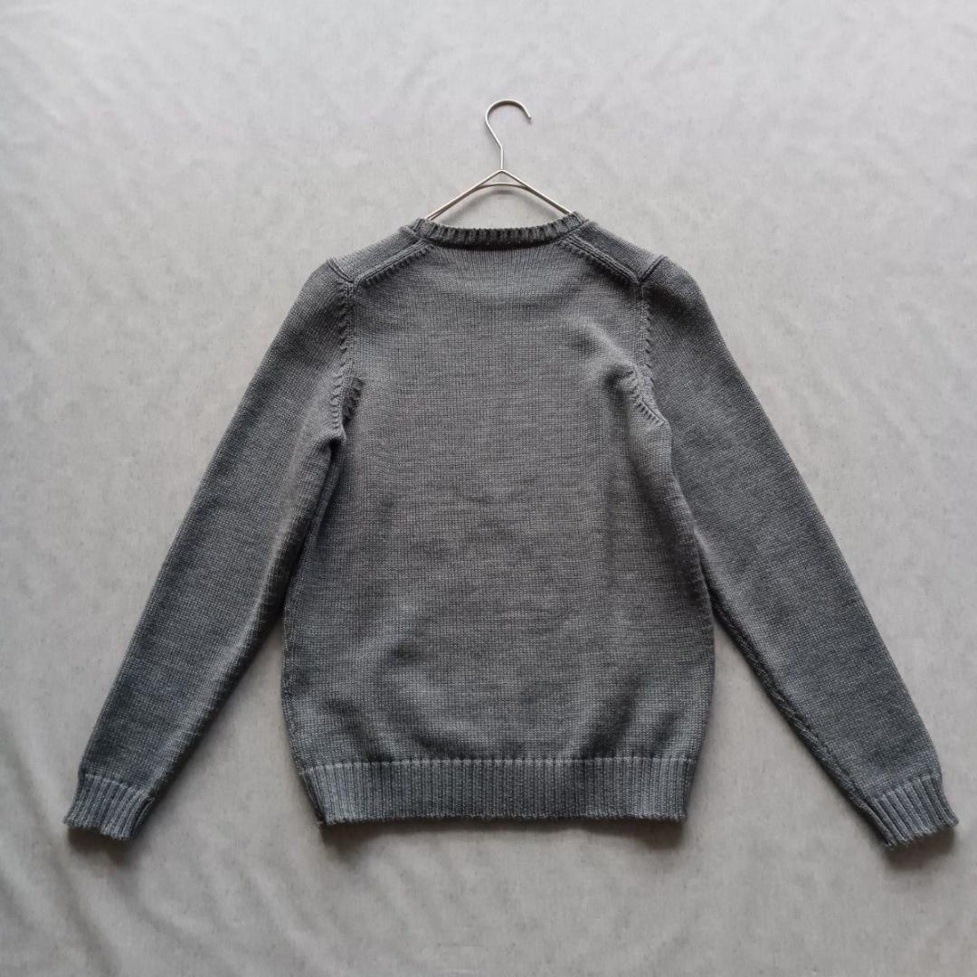 《美品★》ZANONE　ザノーネ　クルーネックニット