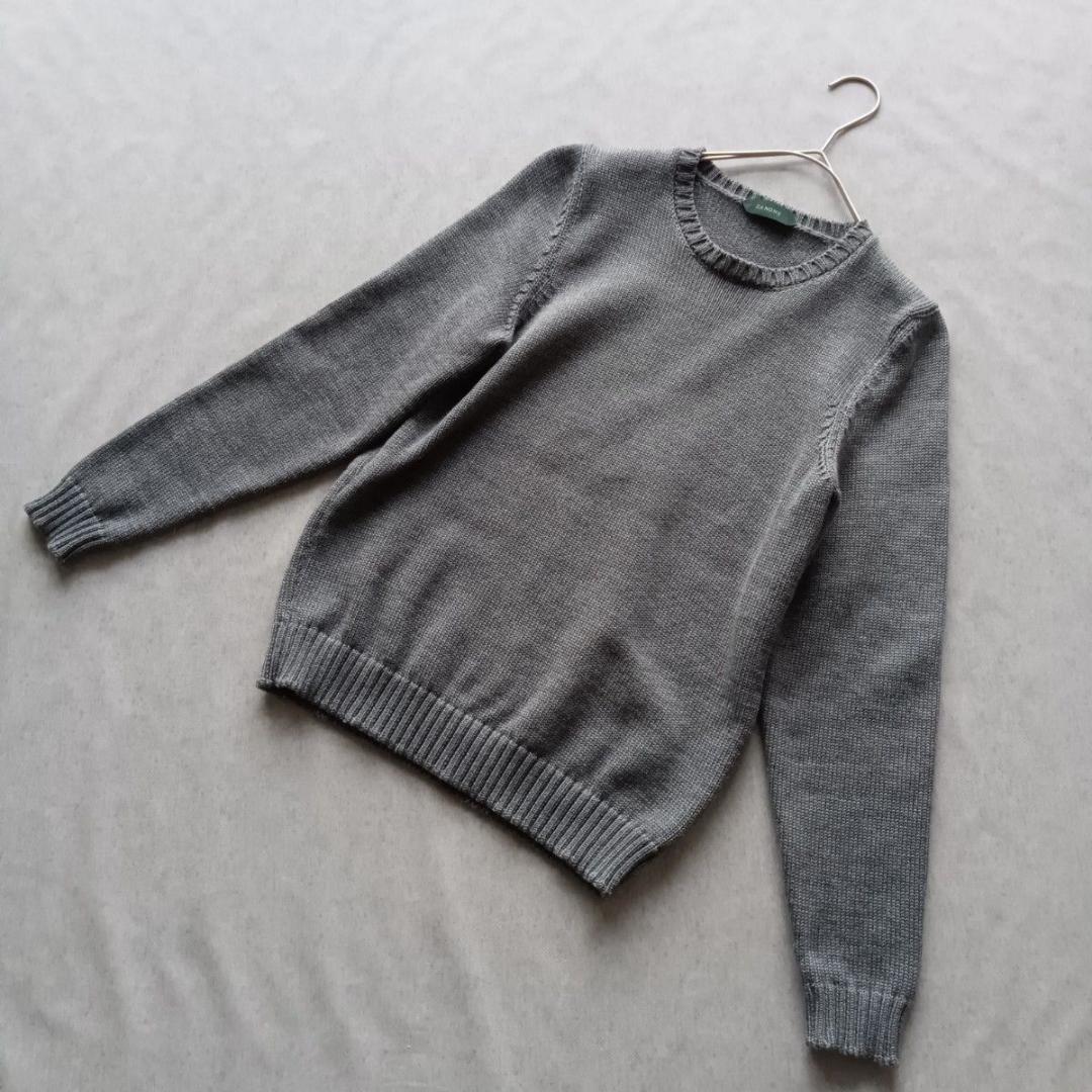 《美品★》ZANONE　ザノーネ　クルーネックニット