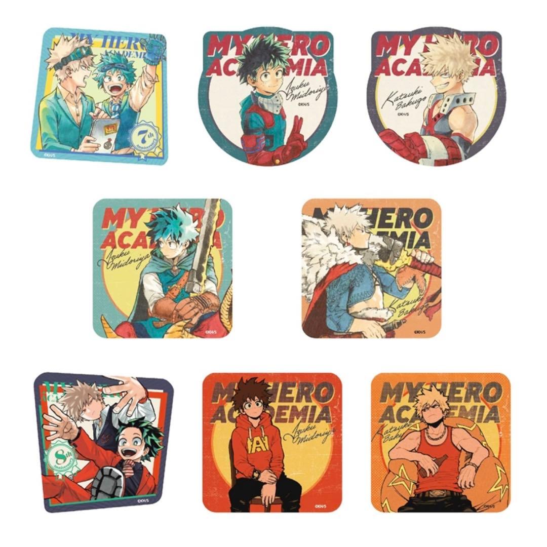僕のヒーローアカデミア』アートステッカー －RIVALS－ 全種セット