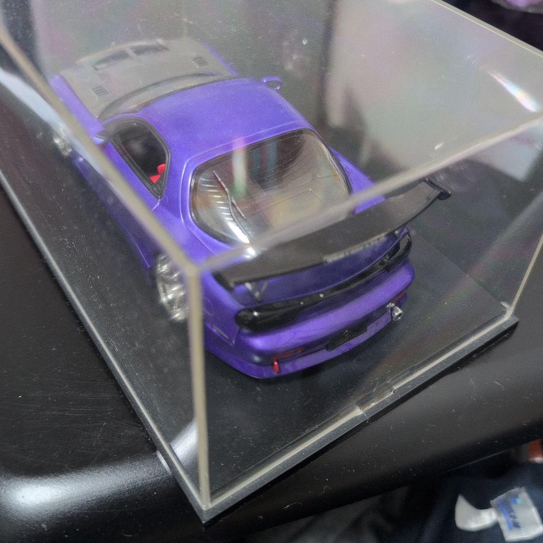 パープル FD3S RX-7 完成模型 点灯あり - メルカリ