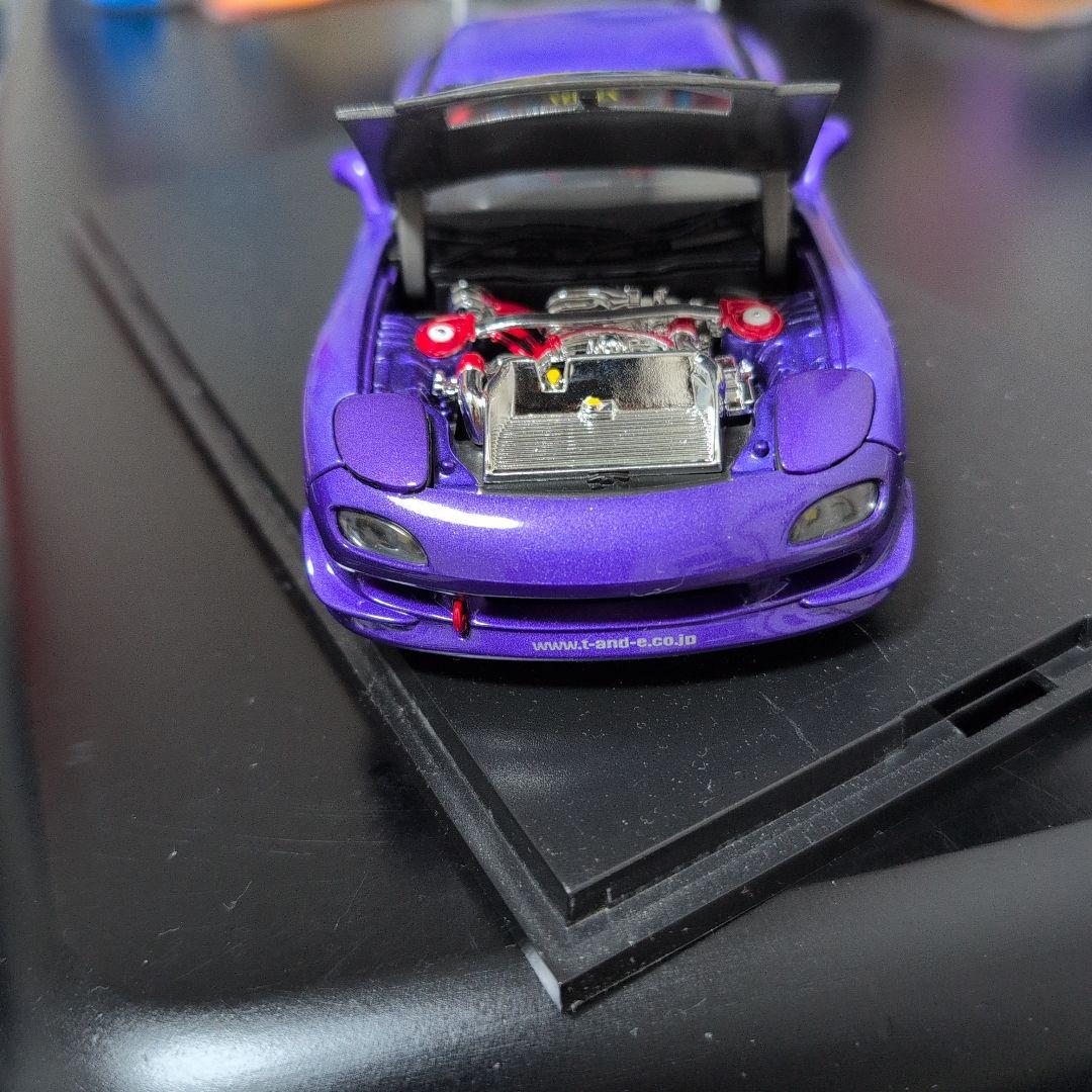 パープル FD3S RX-7 完成模型 点灯あり - メルカリ