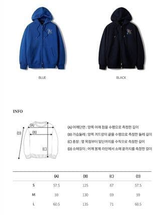 WHO.A.U X QWER カリフォルニア パーカー ブルー HINA - メルカリ