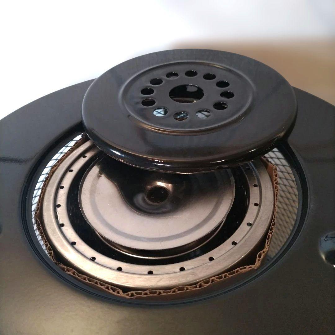 ⭐️屋内外 灯油ストーブ ダイヤル式 高さ伸縮式 替芯付 WIND HAZE