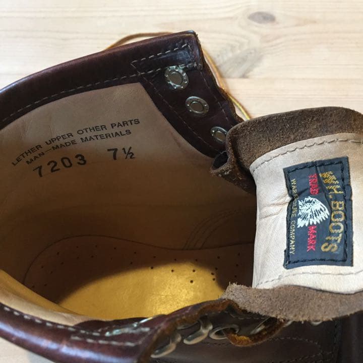 ウエアハウス ワークブーツ 7.5 ブラウン - メルカリ