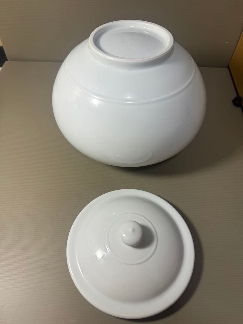 2348 清六窯 高麗庵 中村清六 白磁 壷 蓋物 未使用 - メルカリ