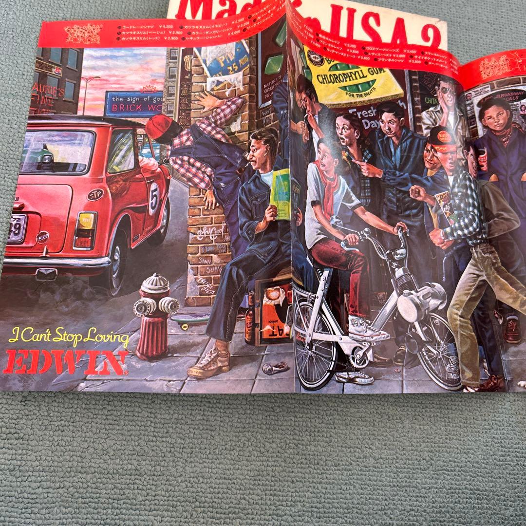 Made in U.S.AAmerica 1976 EDWIN カタログ