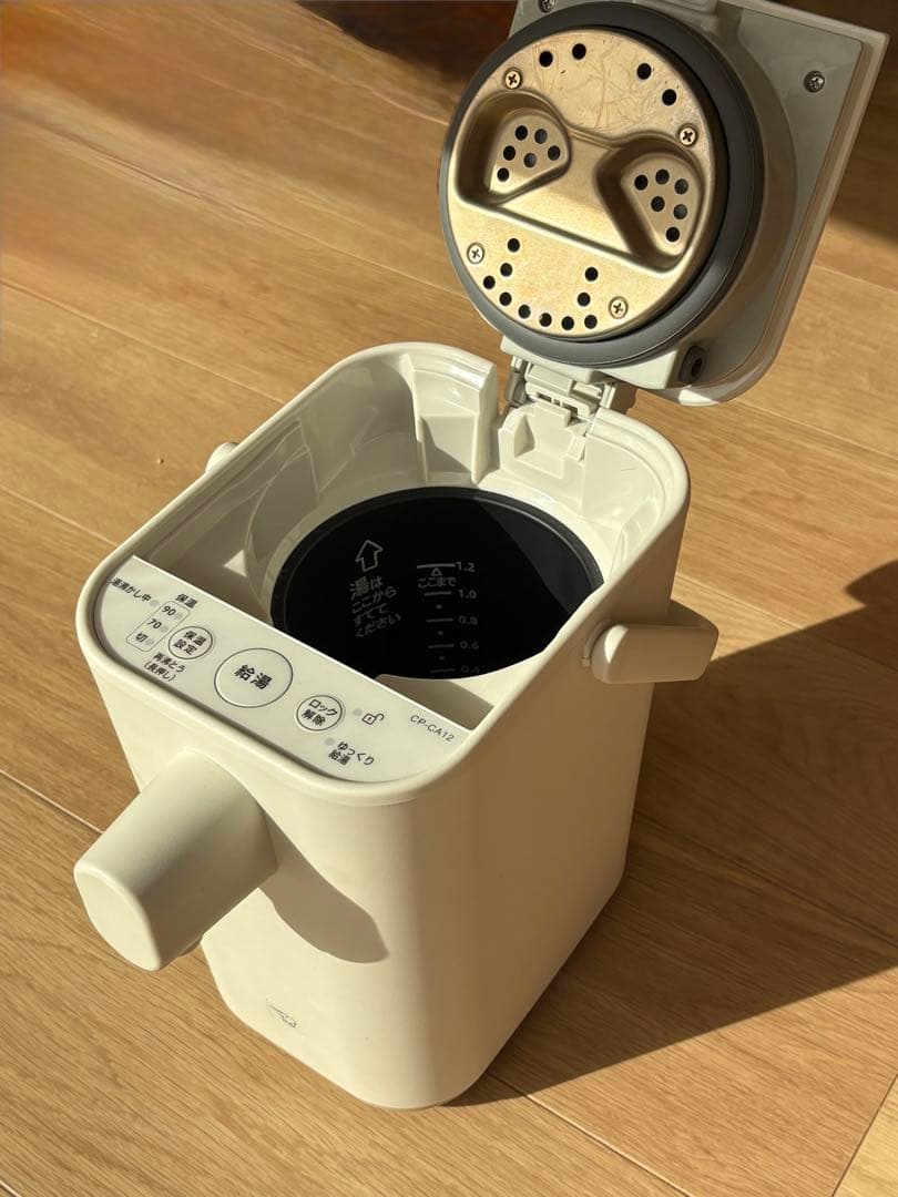 【美品】象印 STAN. 電気ポット 1.2L （2024年製）