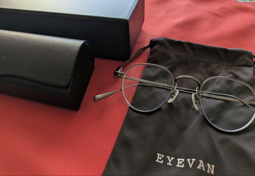 EYEVAN fairway45 カラーP 度付きクリアレンズ（付属品完備） - メルカリ