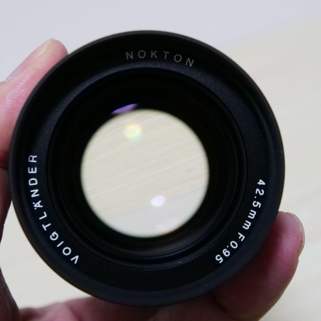 【美品】Voigtländer Nokton 42.5mm f/0.95