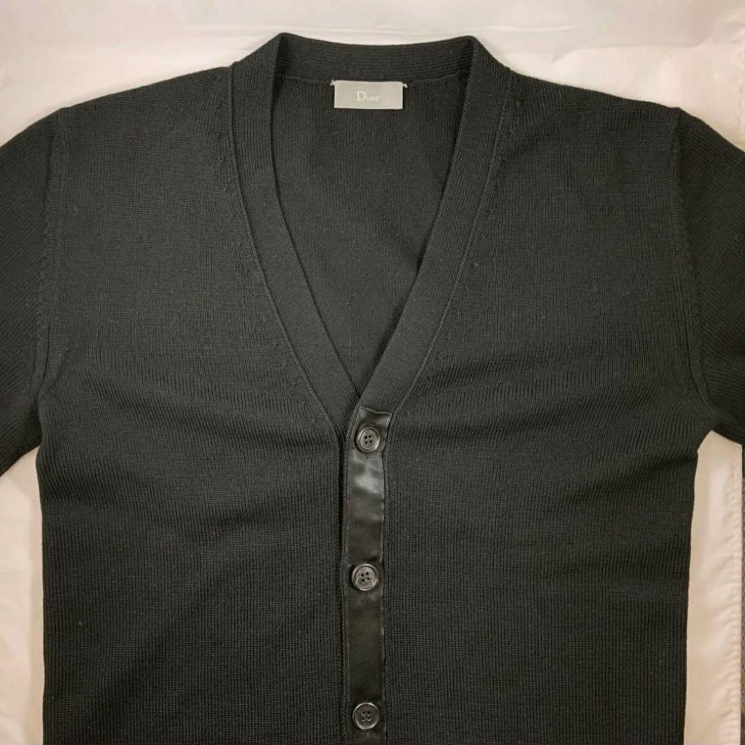 Dior Homme 06aw Vネック カーディガン ブラック
