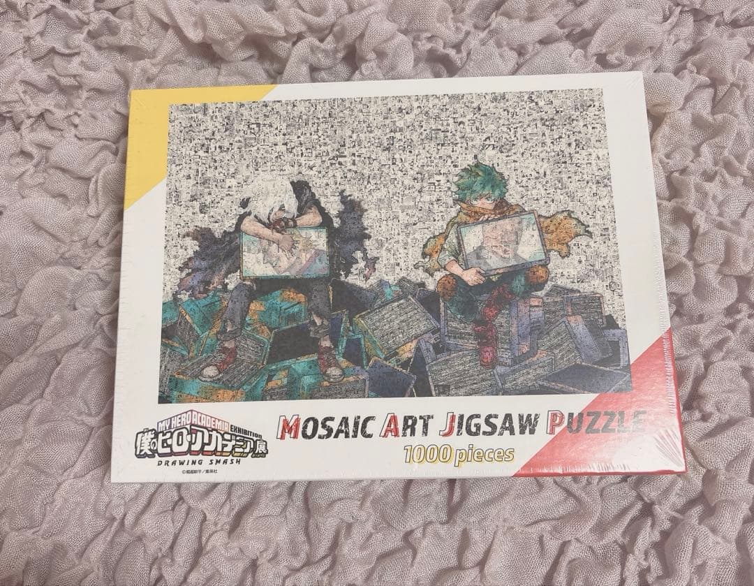 ヒロアカ 原画展 モザイクアートジグソーパズル 1000ピース 完成品】ヒロアカ 原画展 モザイクアートパズル - メルカリ