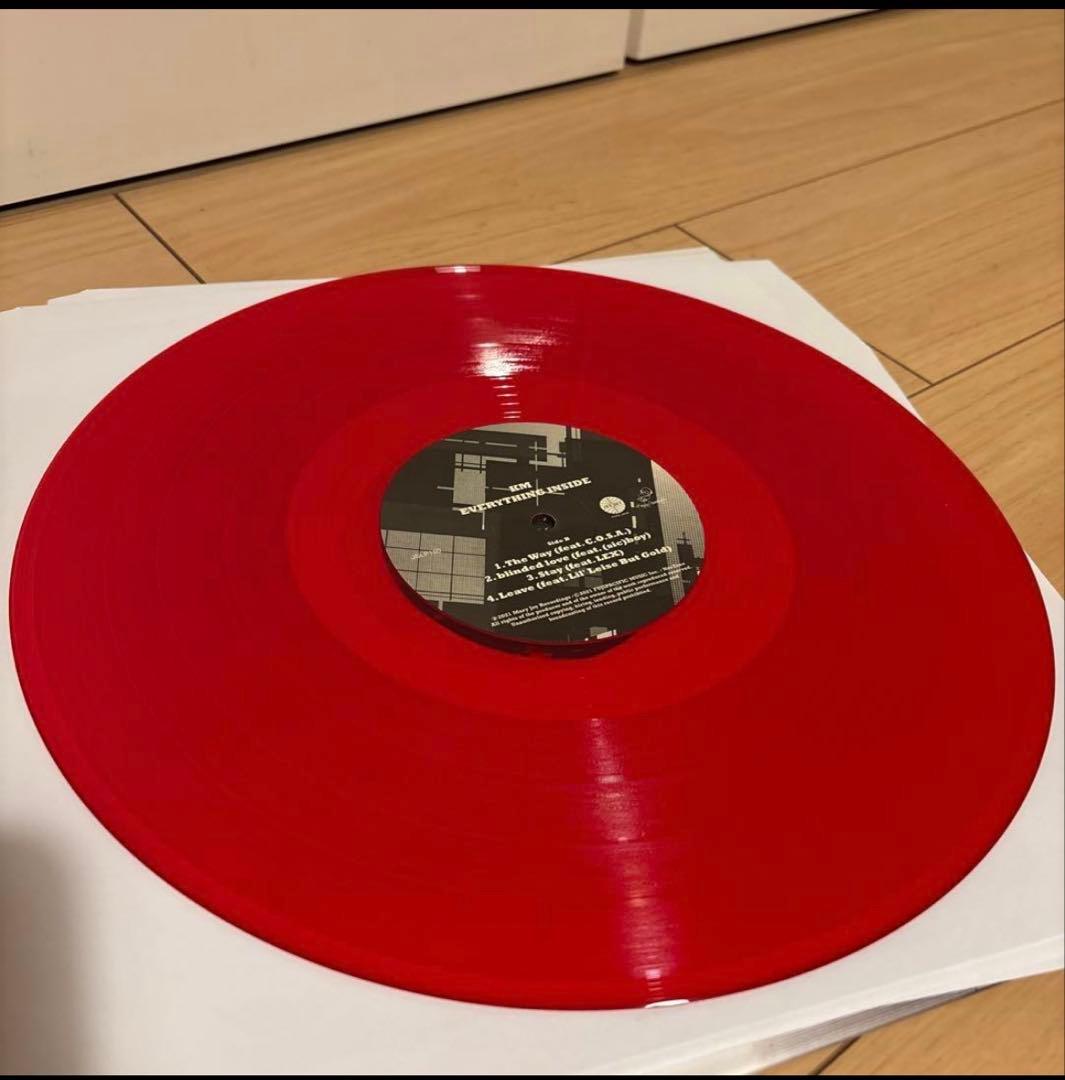 KM EVERYTHING INSIDE 2LP レコード