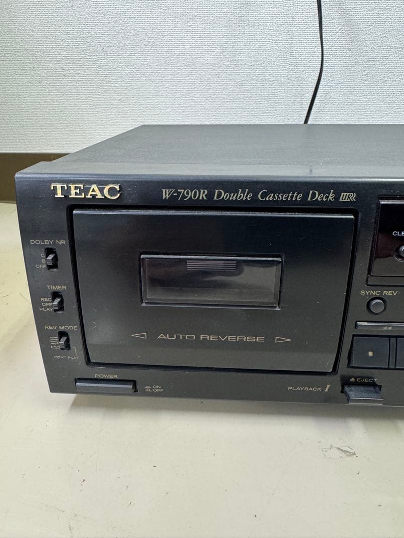 TEAC W-790R ダブルカセットデッキ - メルカリ