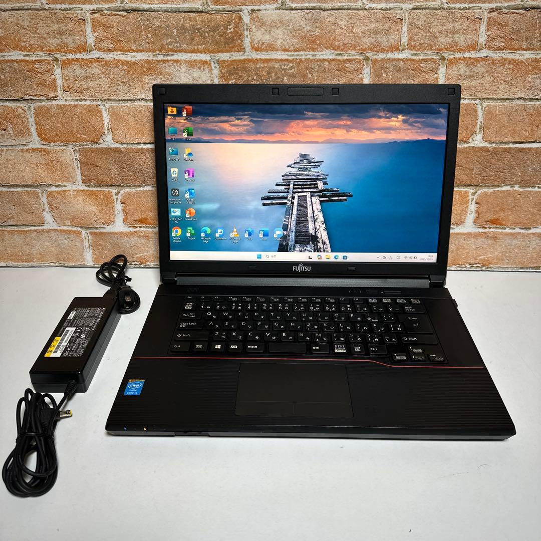 FUJITSUノート PC Corei5 SSD Windows11 オフィス付 デスクトップパソコン FUJITSU D588 Win11 Microsoft Office2021 第8