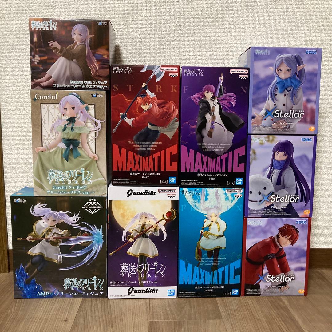 未開封・匿名配送 葬送のフリーレン フィギュア10種セット - メルカリ