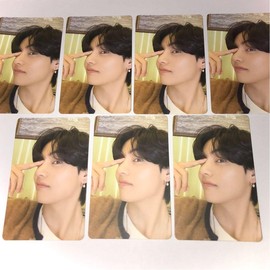 bts テヒョン be トレカ7枚 3枚まとめ MAP OF THE SOUL : 7 コンセプト フォトブック トレカ BTS