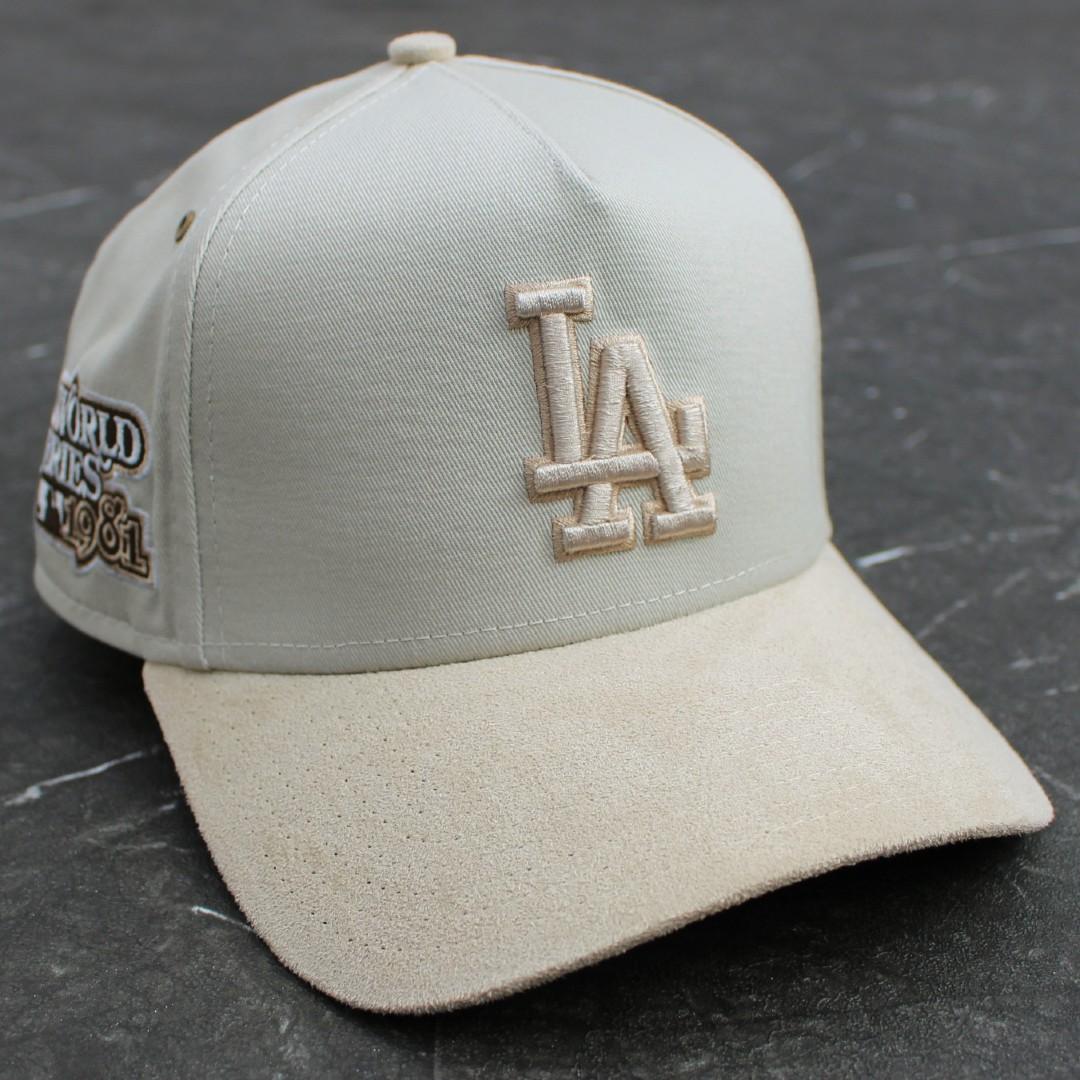 海外モデル NEW ERA LA ドジャース キャップ 上品 スエードバイザー