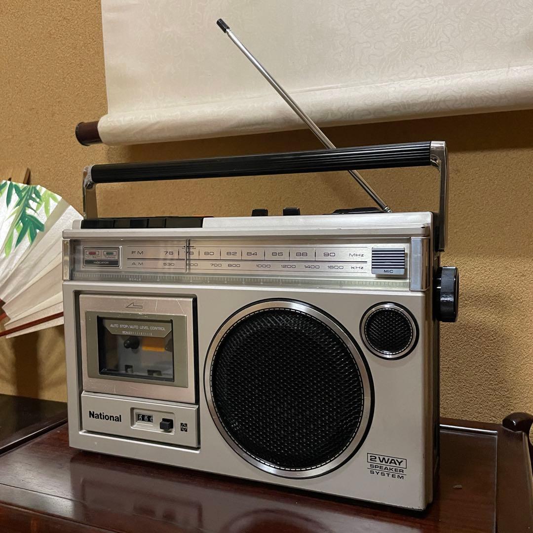 National／ナショナル／ラジカセ／RX-1650／メンテナンス済み - メルカリ