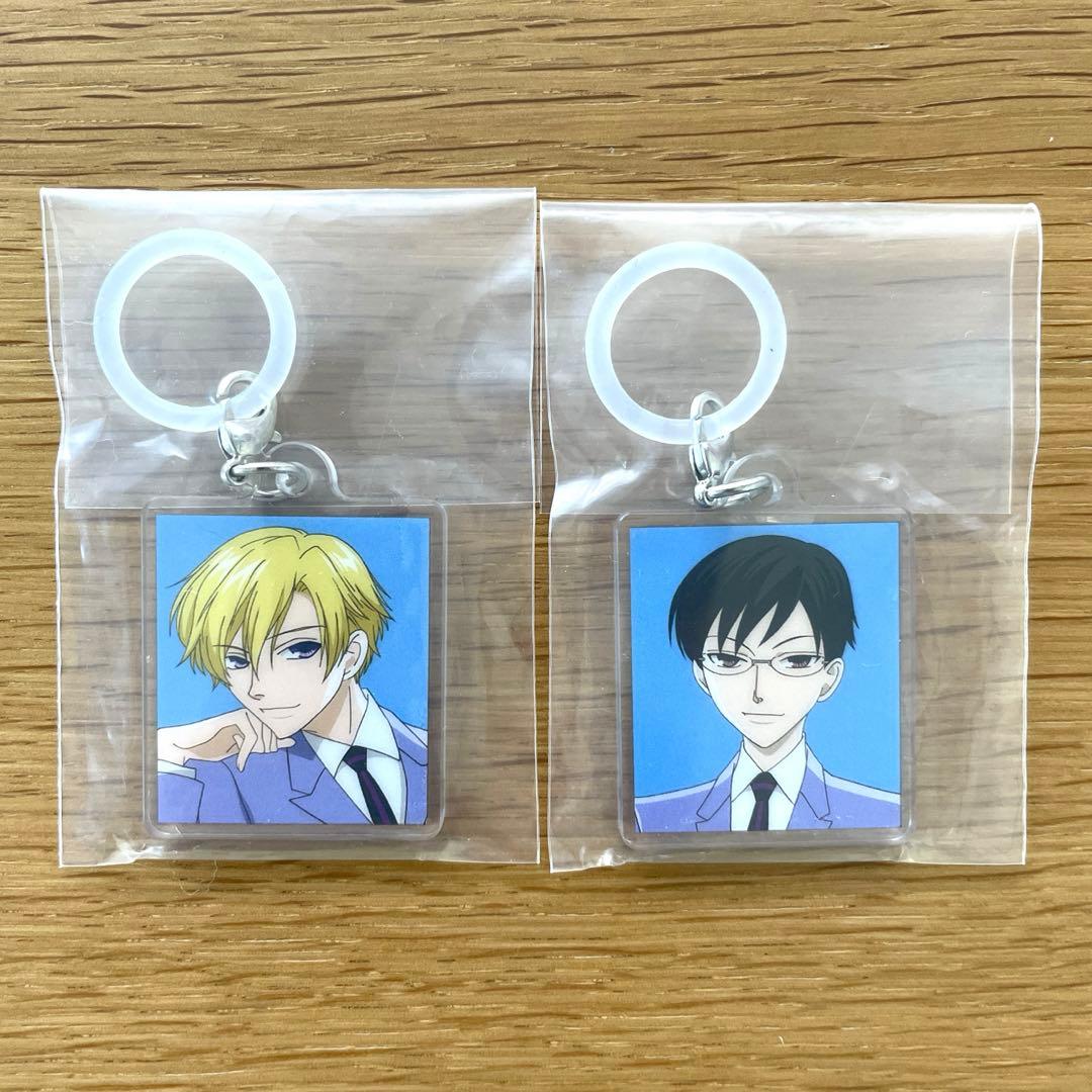 桜蘭高校ホスト部 ふらっとめじるしアクセサリー 須王環 鳳鏡夜 ガチャ