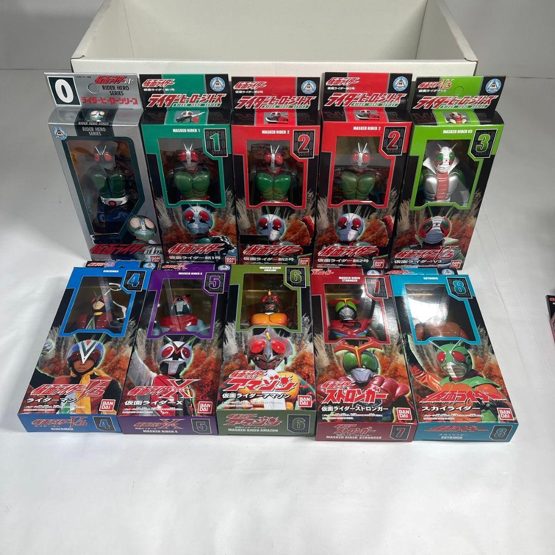 未使用 ライダーヒーローシリーズ コレクションボックス 東映ヒーロー