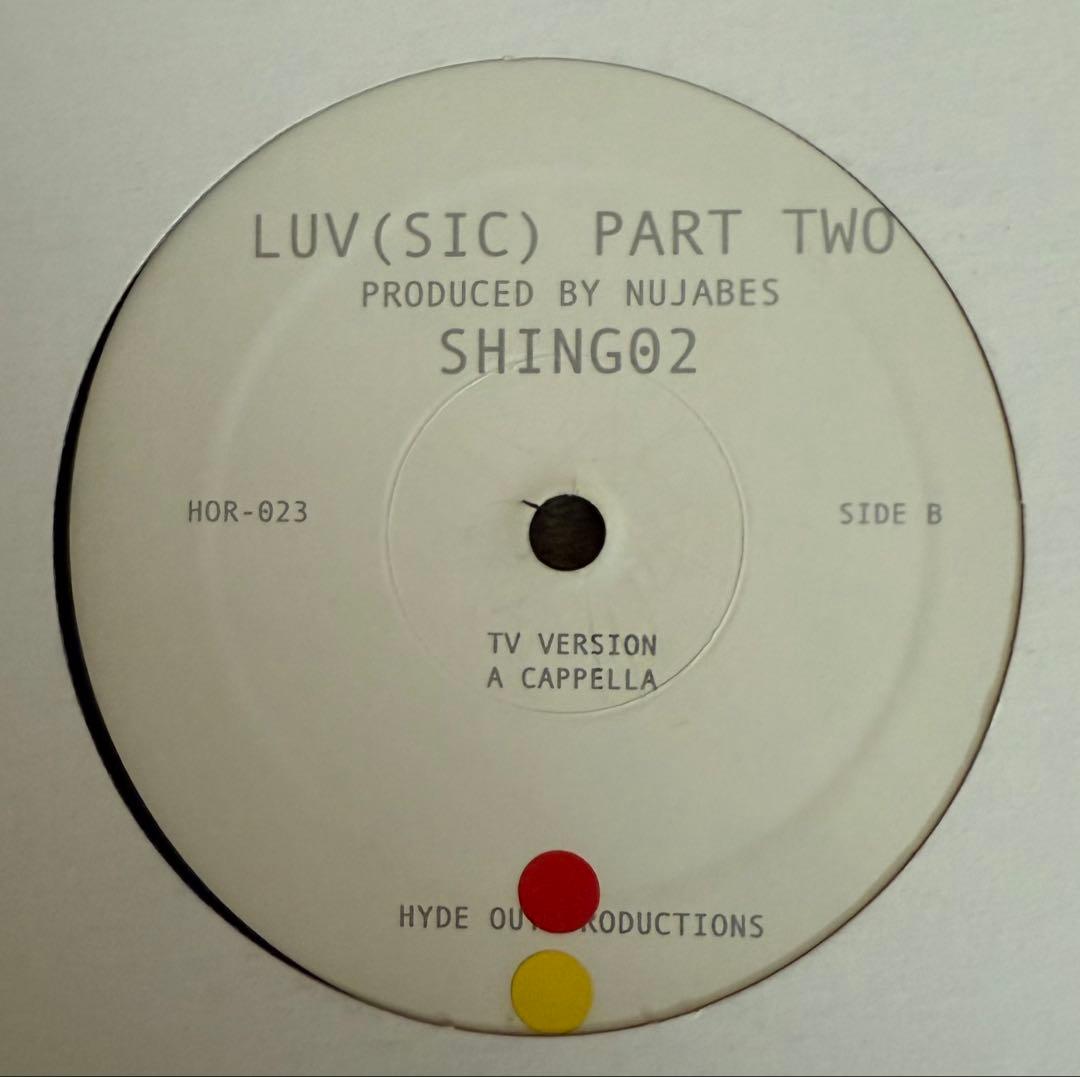 LUV(SIC) PART TWO SHING02 Nujabes 12インチ - メルカリ