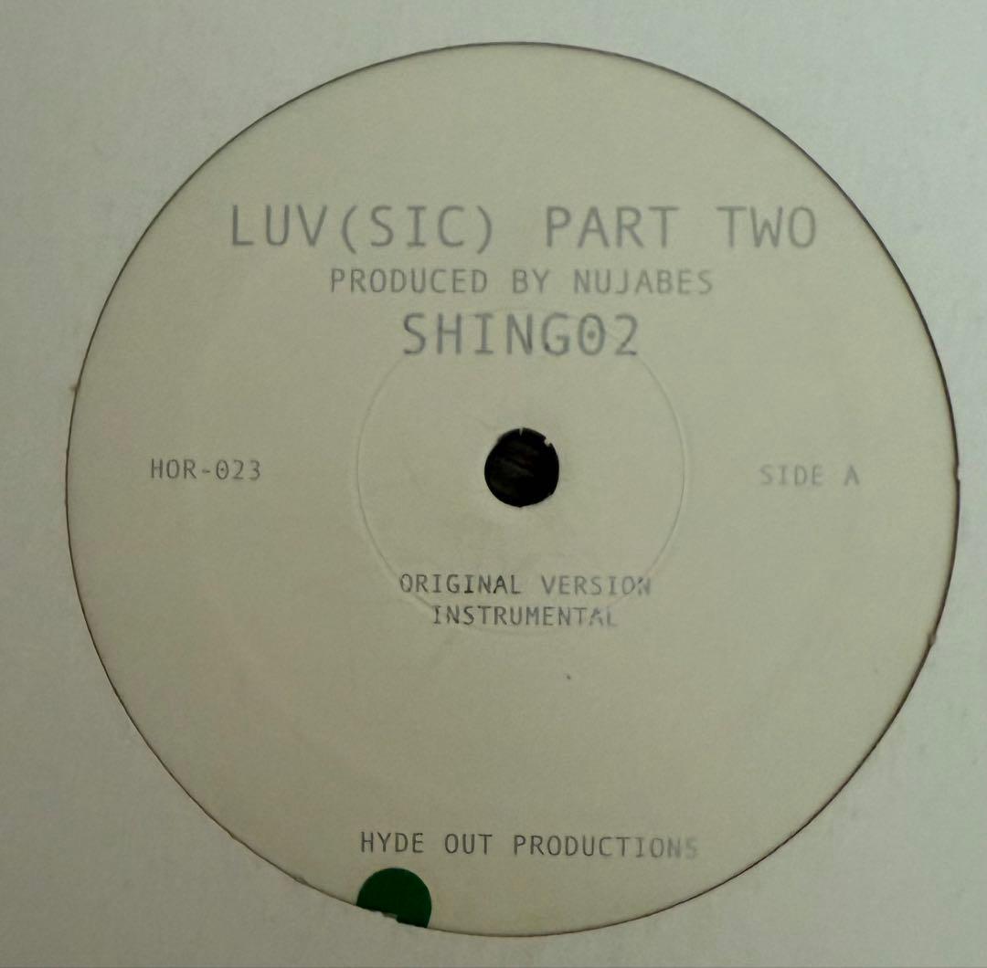 LUV(SIC) PART TWO SHING02 Nujabes 12インチ - メルカリ