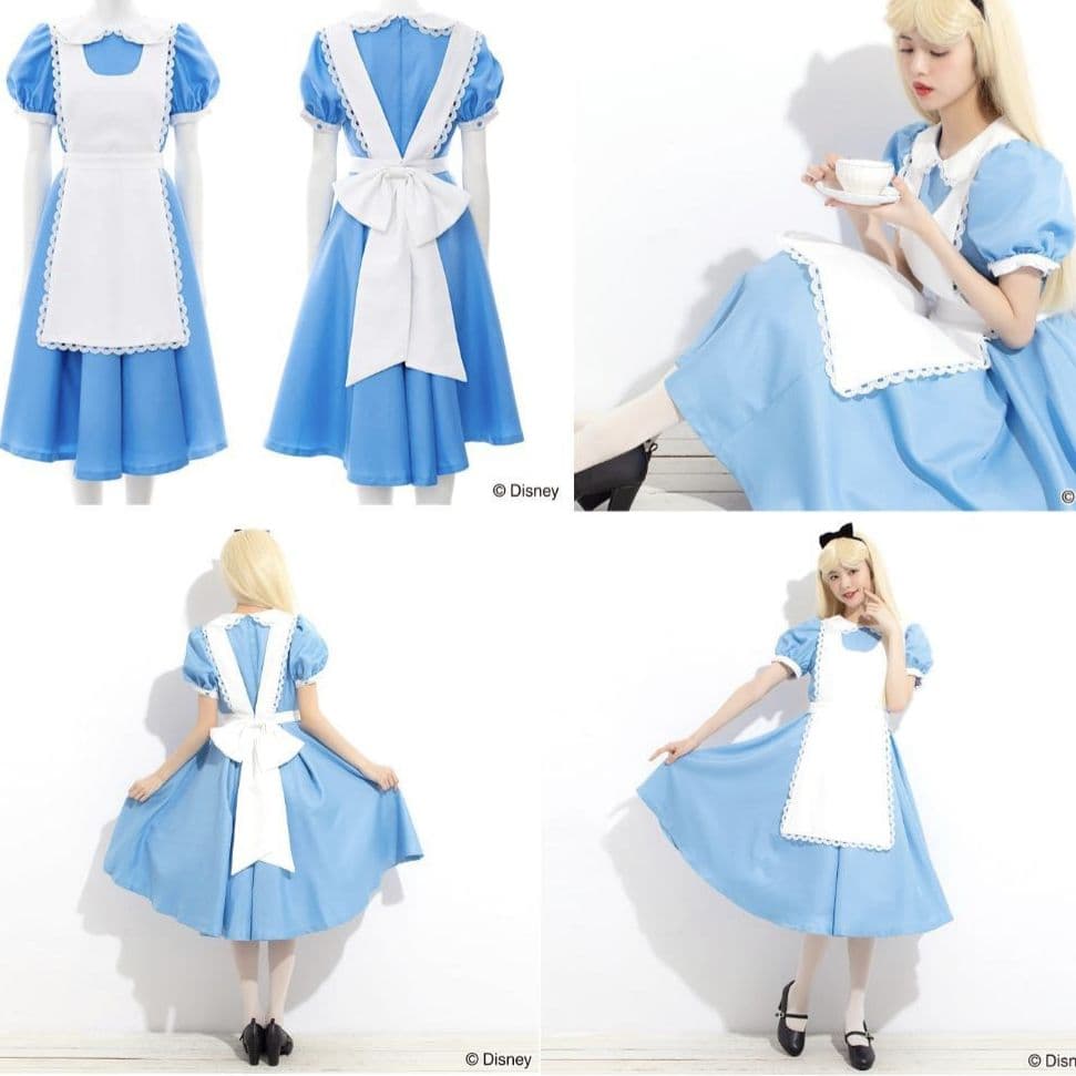 シークレットハニー ディズニー アリス 仮装 ドレス 大人 コスプレ