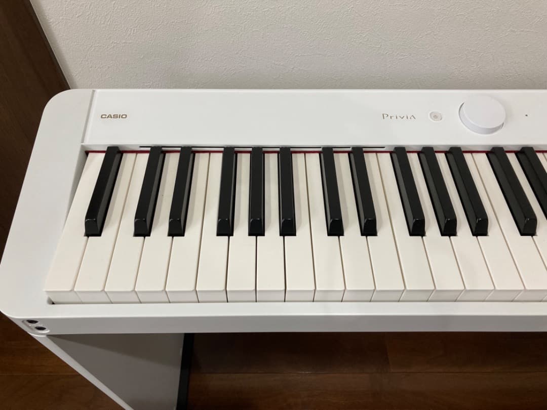 《美品》CASIO PX-S1000 ホワイト 88鍵電子ピアノ　専用台付き