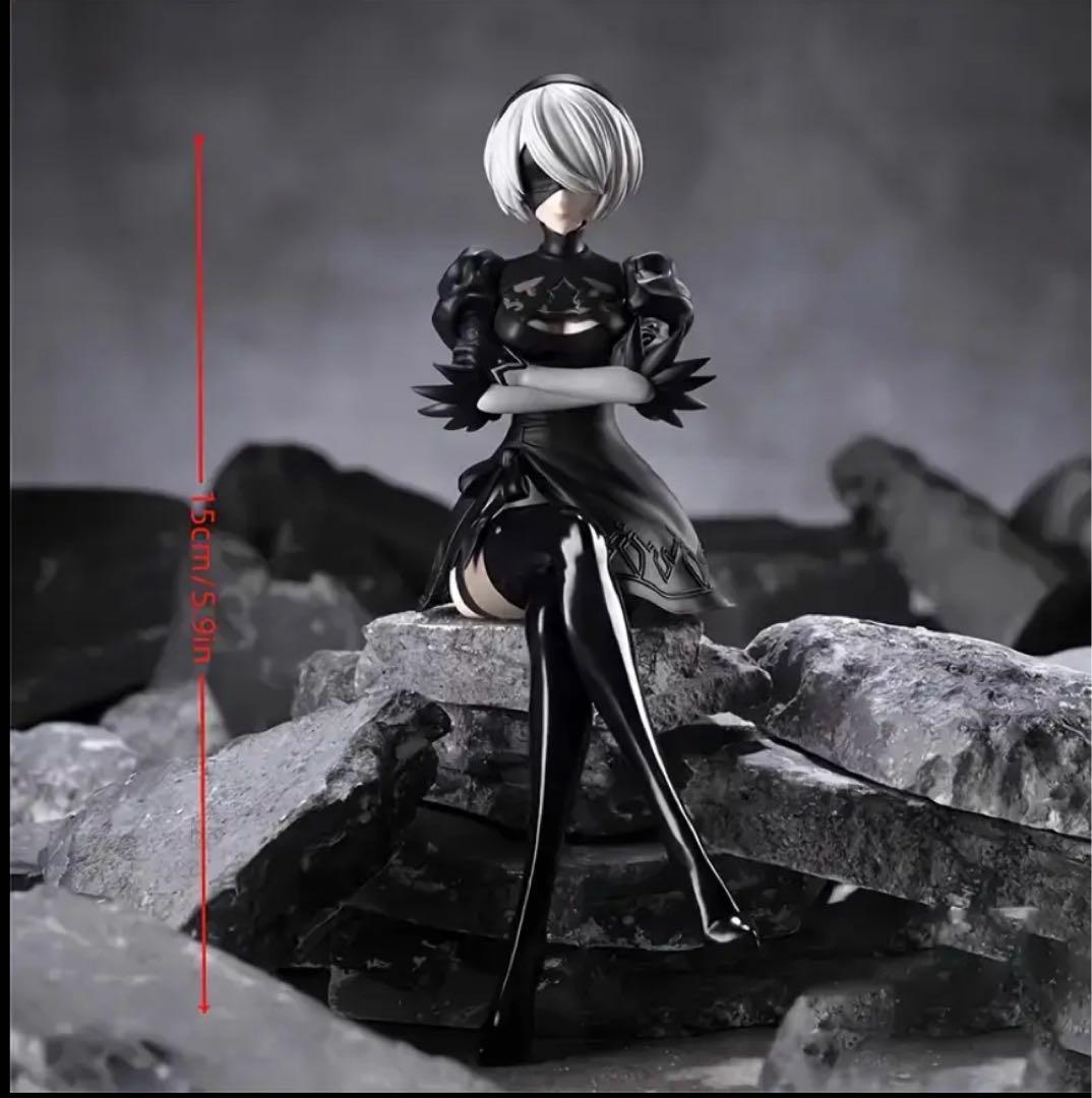 ニーアオートマタ 2B, 9S, A2 フィギュアセット - メルカリ