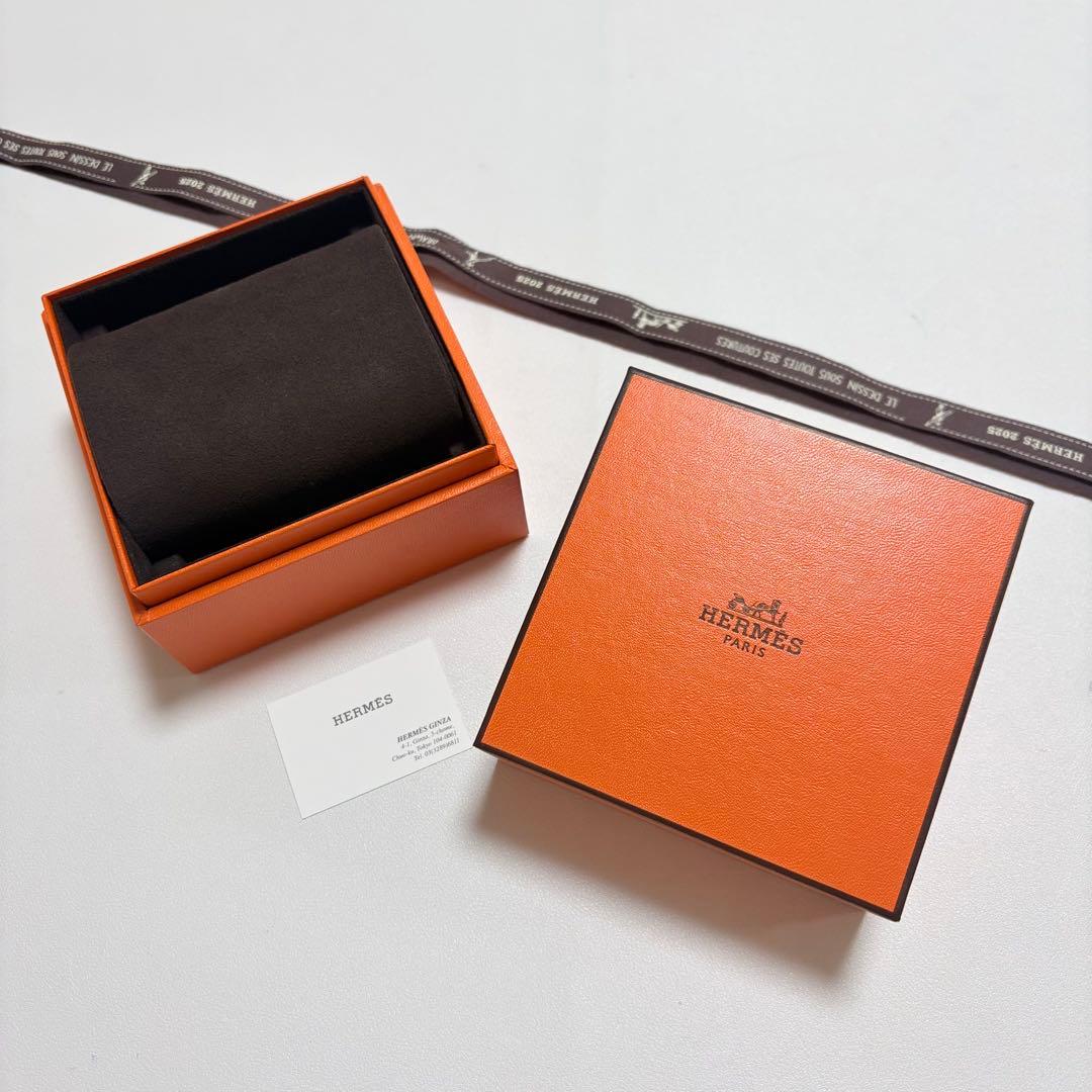 美品 エルメス シェーヌダンクル ブレスレットケース 空箱 現行品 大