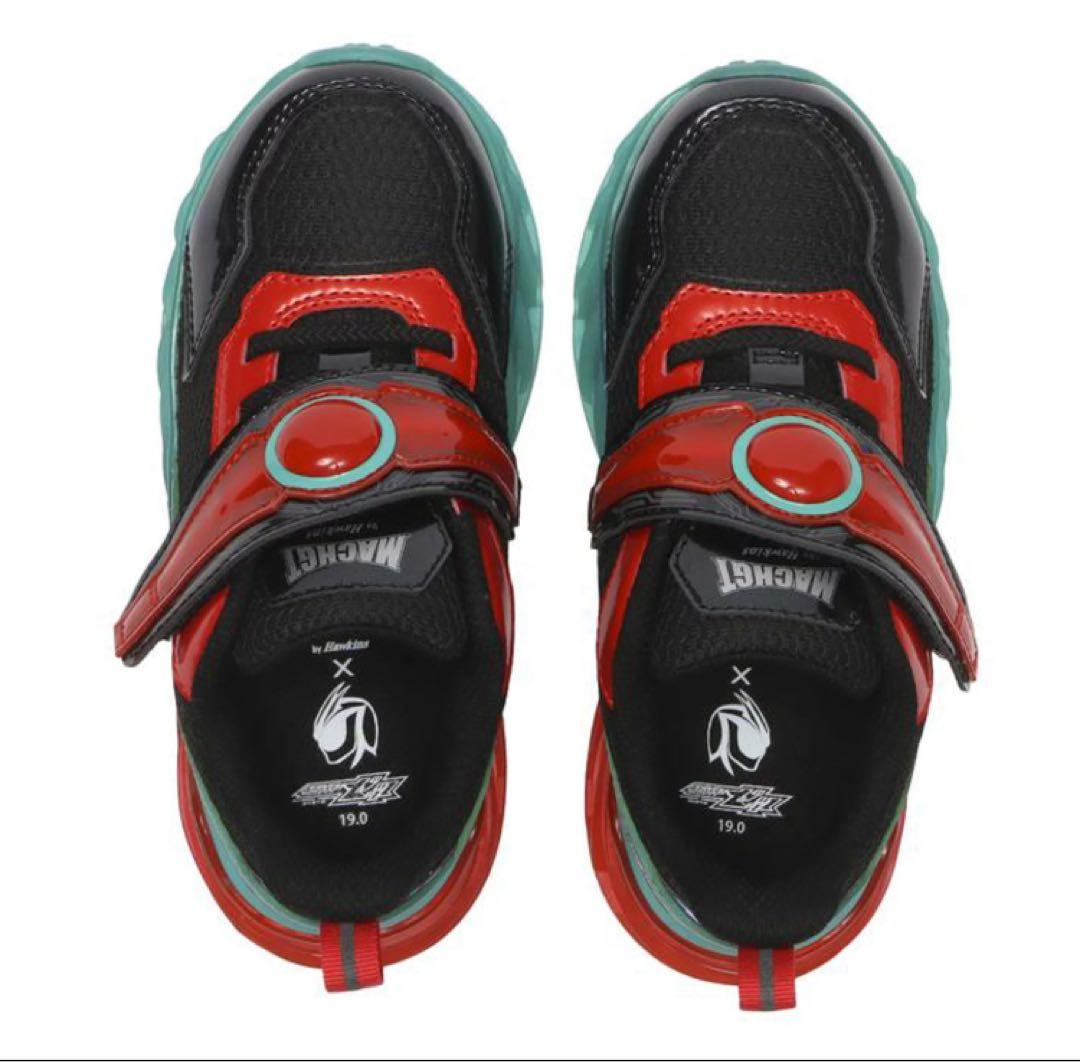 仮面ライダー ゼッツ 靴 17cm レッド - メルカリ