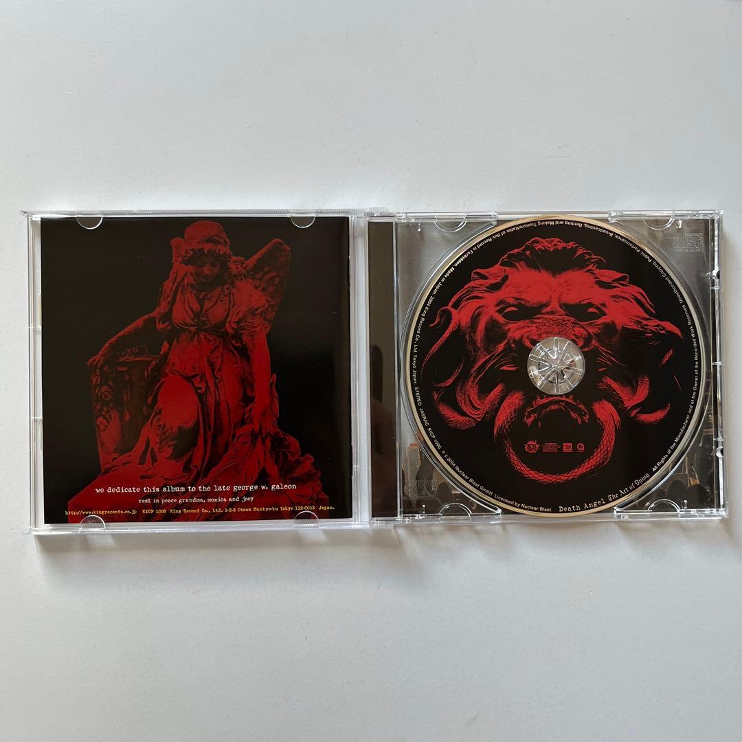 デス・エンジェル/ザ・アート・オブ・ダイイング国内盤CD 帯・スリップ