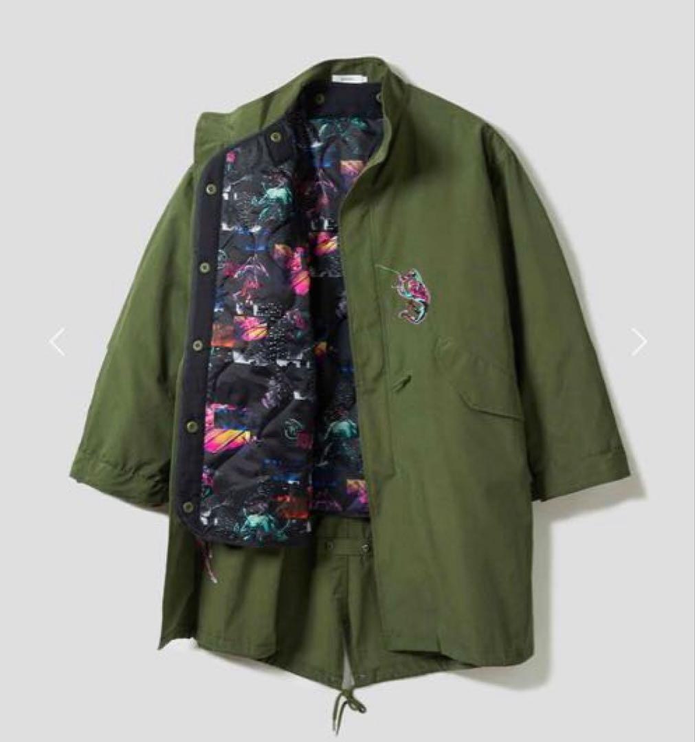 新品 graniph スパイダーマン スパイディ VS ヴィラン｜モッズコートM