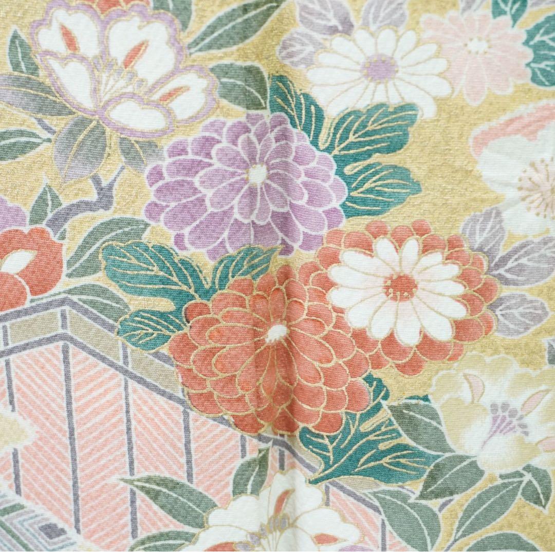 訪問着 4点フルセット 403D難あり 撮影用練習用 七五三 卒業式