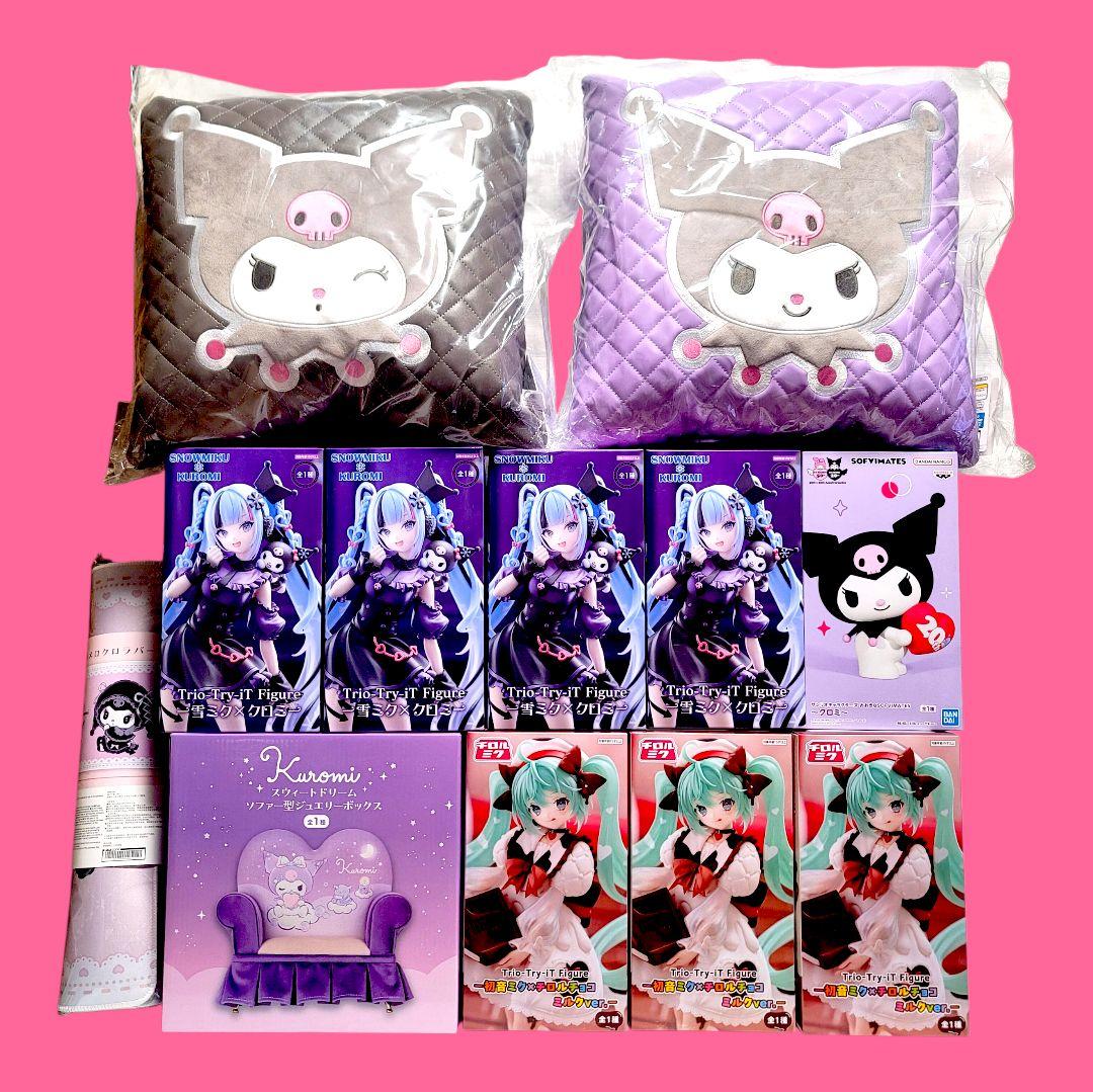 雪ミク×クロミ チロルミク クロミまとめ売り Bulk Set 12PCS - メルカリ