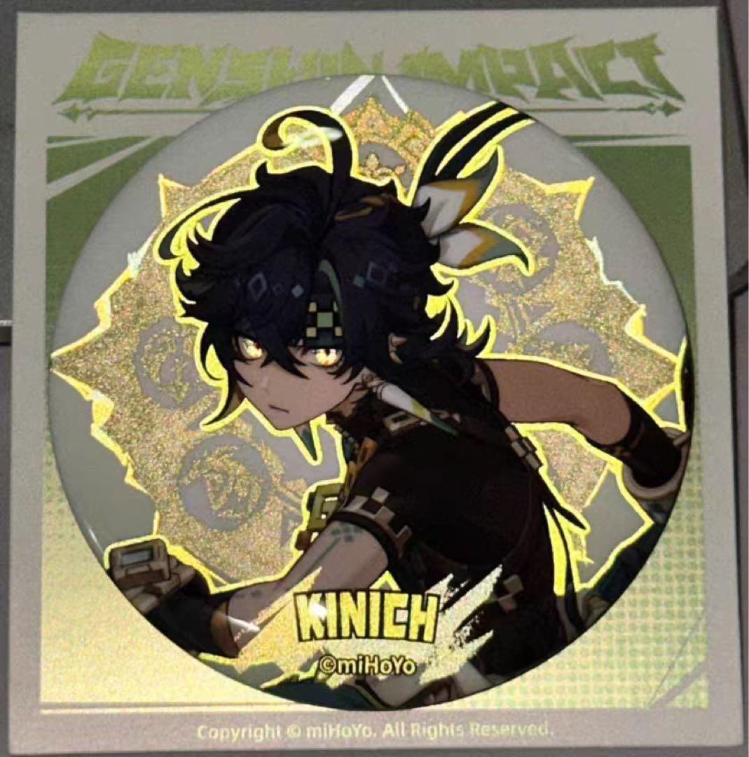 公式正規品 原神 キィニチ 反射で光る 缶バッジ ナタ - メルカリ