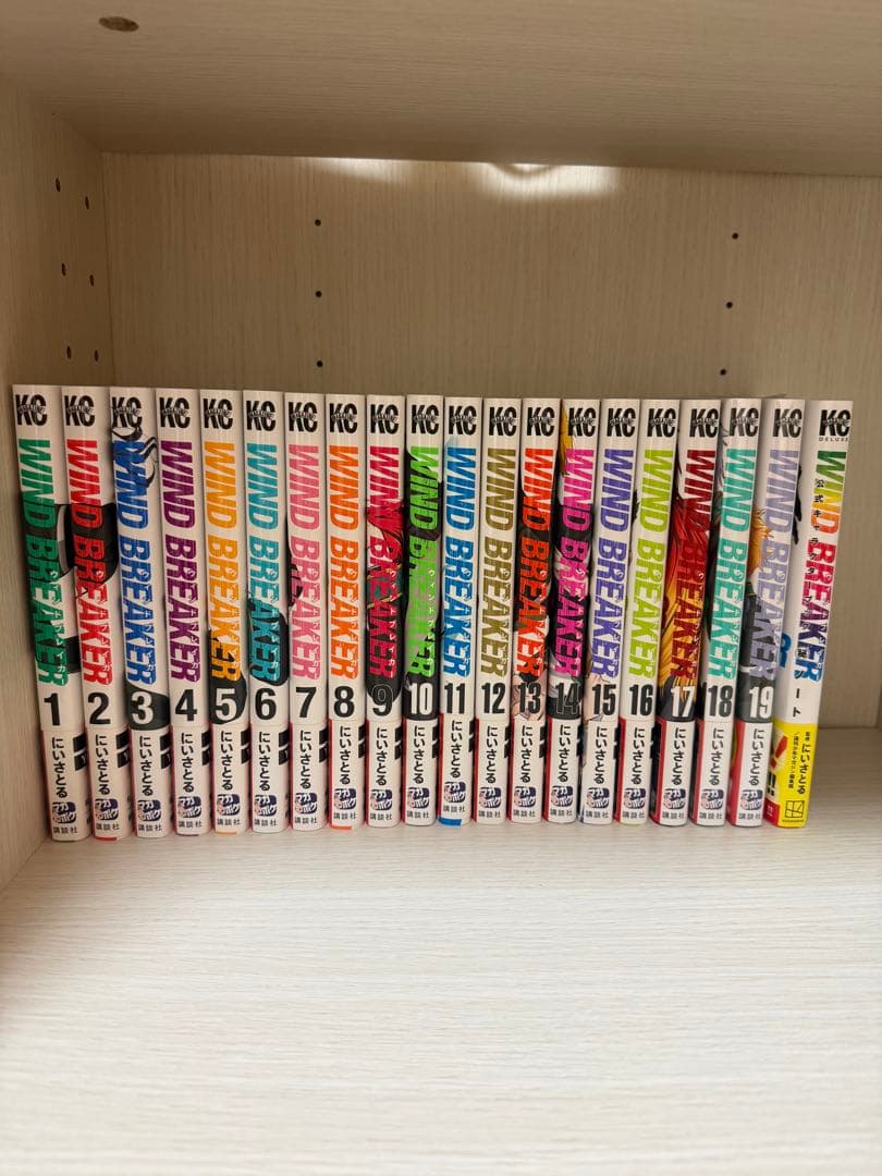 WIND BREAKER 1~19巻 キャラクターブック WIND BREAKER 公式キャラクターブック 秘ノート』（にい