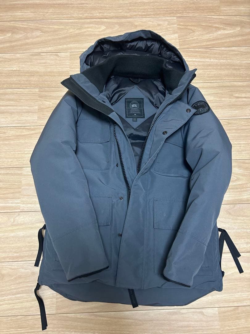 美品】CANADA GOOSE メイトランドパーカ ブラックレーベル M - メルカリ