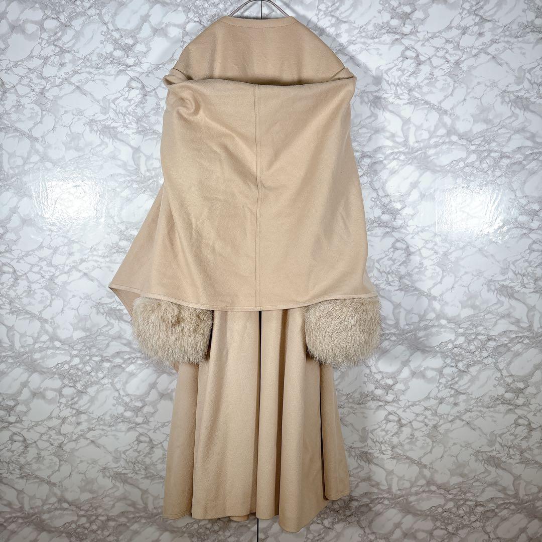 お 手頃 価格ファッション - 【シャルルロマン】ポンチョ風コート